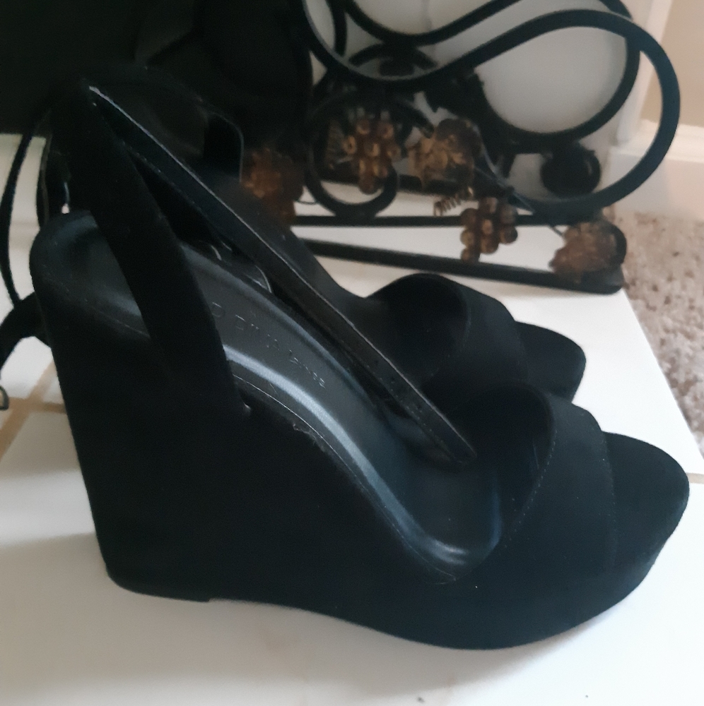 Wedge  wild diva shoes.
